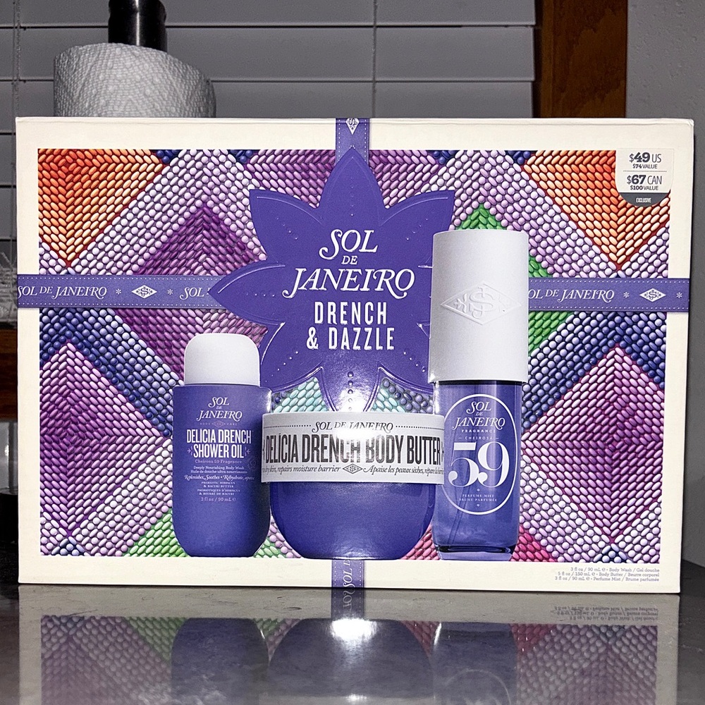 New/Sealed Sol de Janeiro Drench & Dazzle